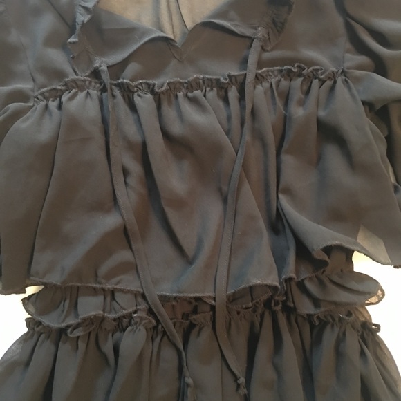 Beautiful SHEIN tiered long sleeve dress🖤 - Picture 3 of 7